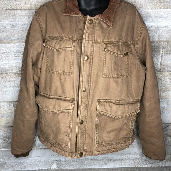 wrangler canvas jacket
